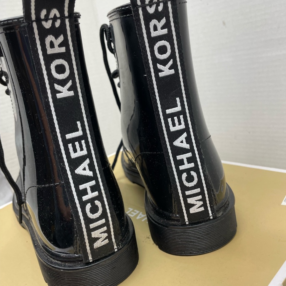 Michael Kors Black Patent Boots